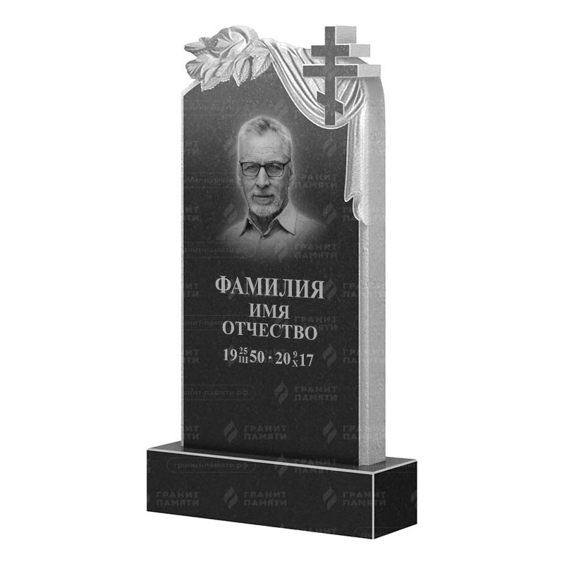 Гранитные памятники в Альметьевске | Гранитный памятник ФГ-188
