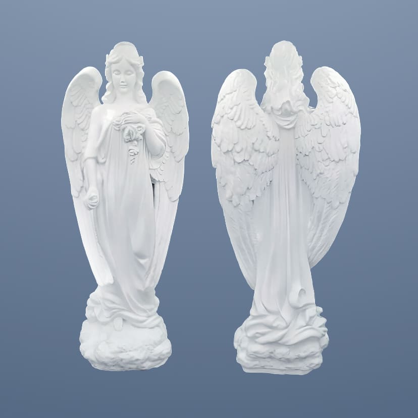 Скульптуры из искусственного мрамора в Альметьевске | Скульптура Ангела №2