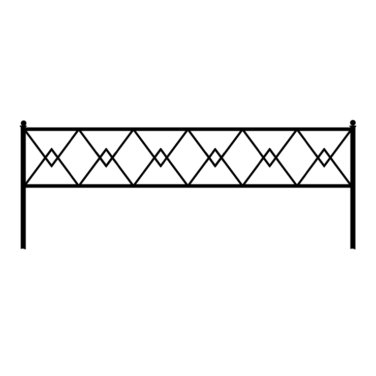 Кованые изделия в Альметьевске | Кованая оградка ОГ.002