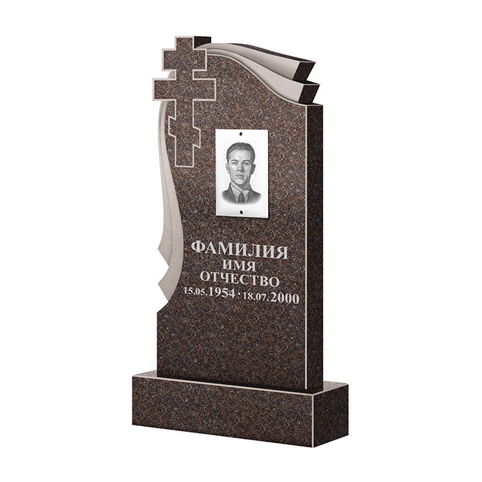 Гранитные памятники в Альметьевске | Памятник из гранита Елизовский ФГЦ-081