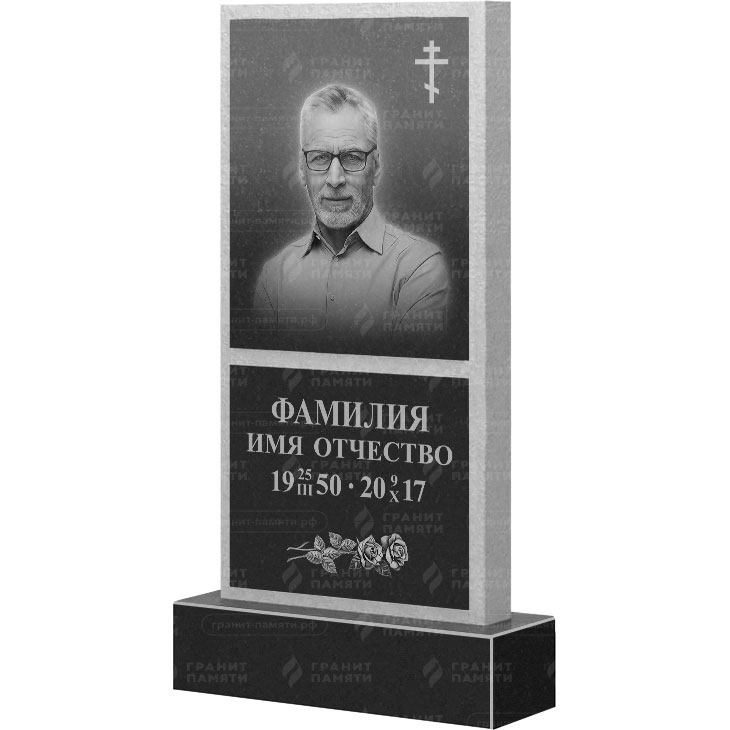 Гранитные памятники в Альметьевске | Гранитный памятник ФГ-163