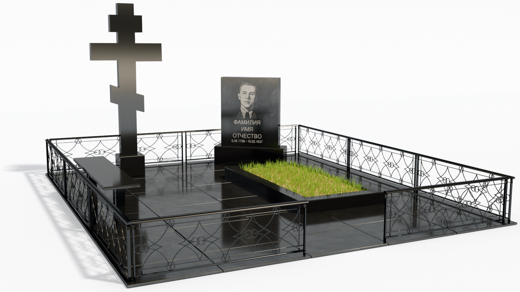 Одинарные мемориальные комплексы в Альметьевске | Мемориальный комплекс №1