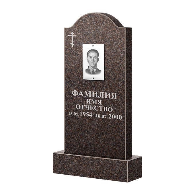 Памятники из цветного гранита в Альметьевске | Памятник из гранита Елизовский ФГЦ-012