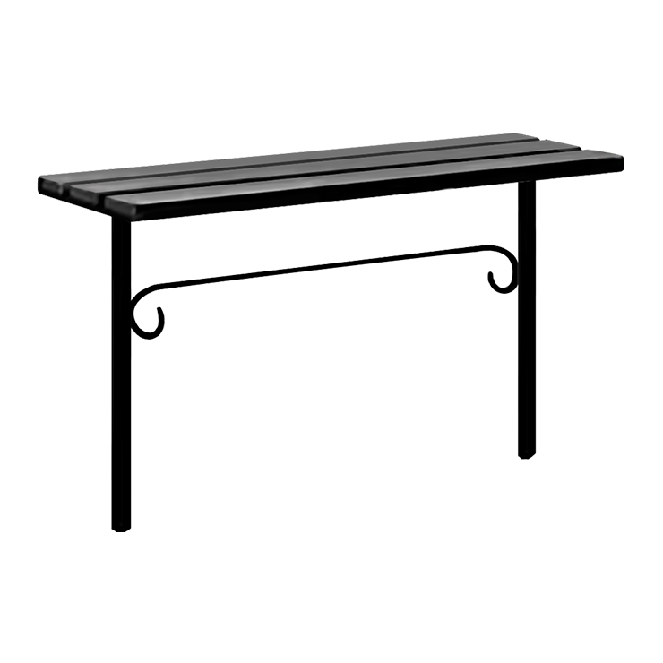 Металлические оградки, столы, скамейки в Альметьевске | Скамейка №2