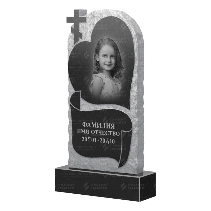 Гранитные памятники в Альметьевске | Гранитный памятник ФГ-249