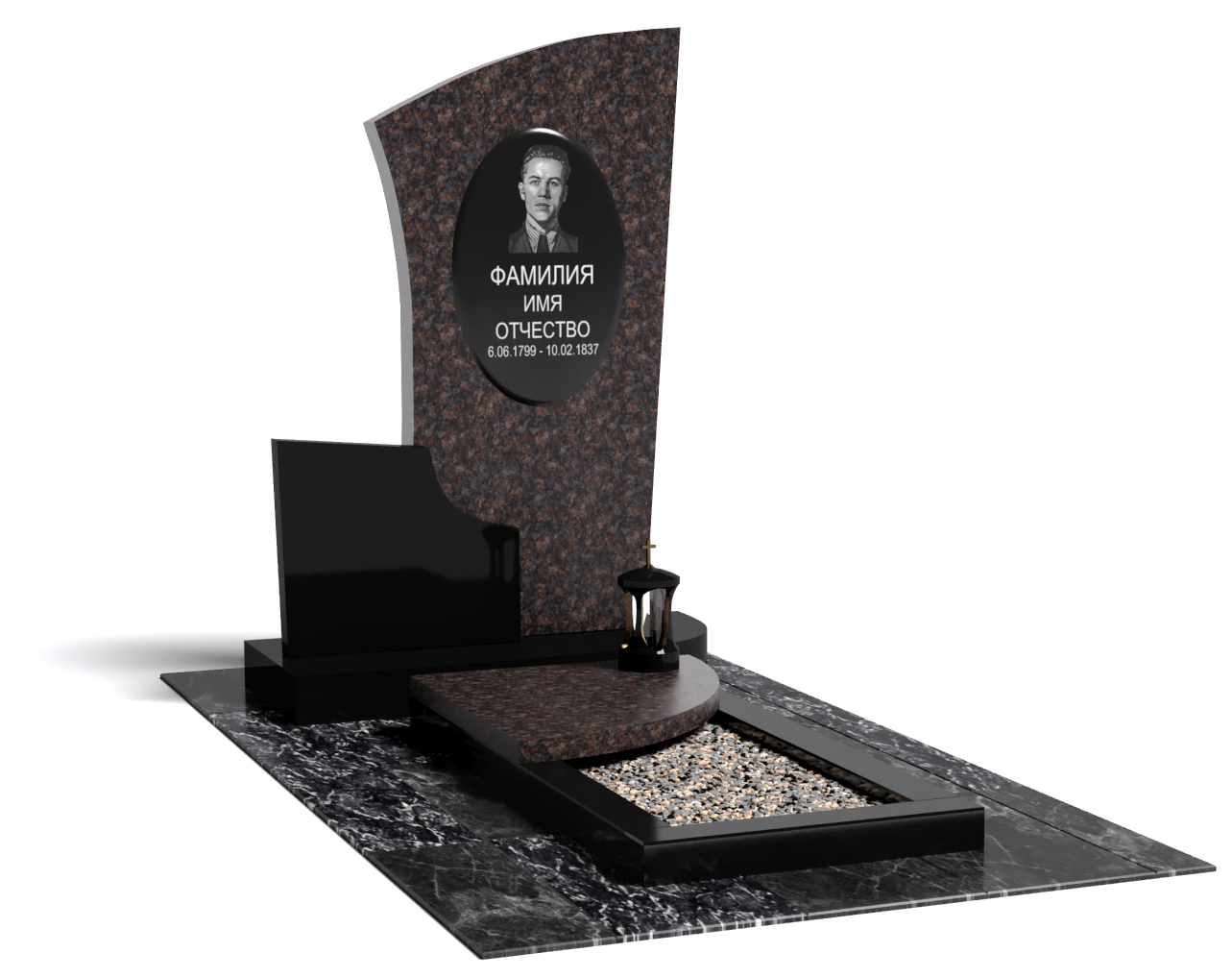 Одинарные мемориальные комплексы в Альметьевске | Мемориальный комплекс №13