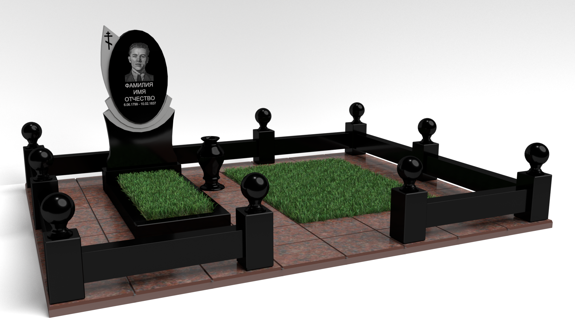 Двойные мемориальные комплексы в Альметьевске | Мемориальный комплекс №5