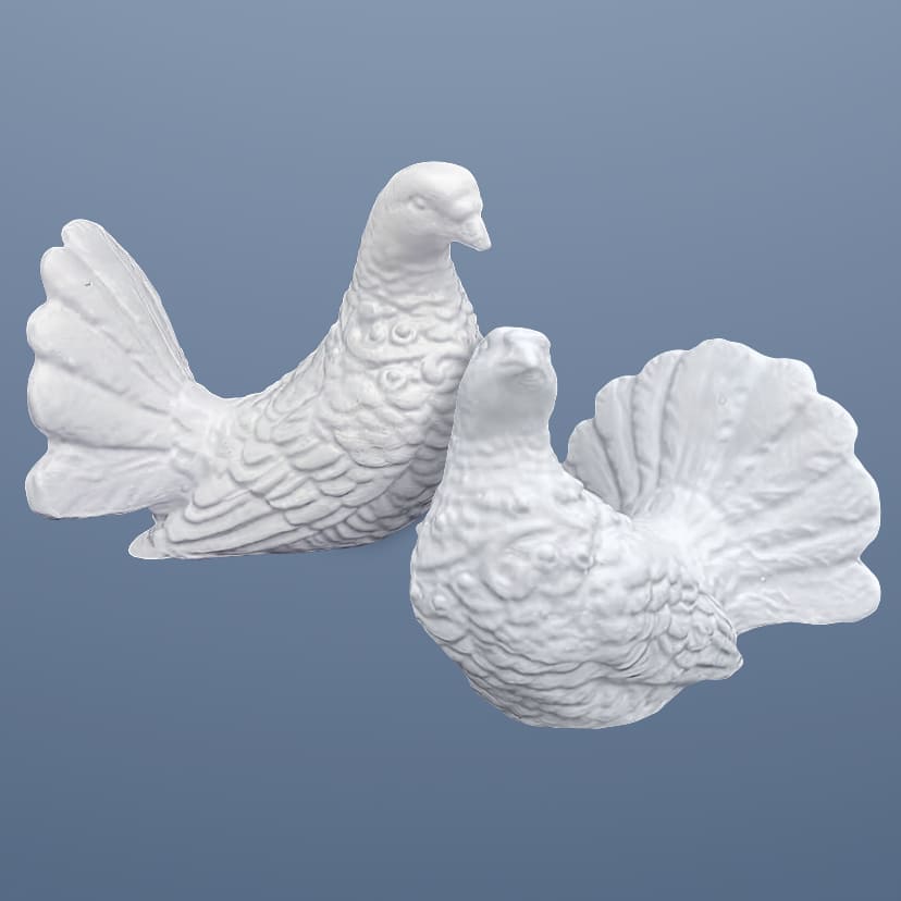 Скульптуры из искусственного мрамора в Альметьевске | Голубь пара