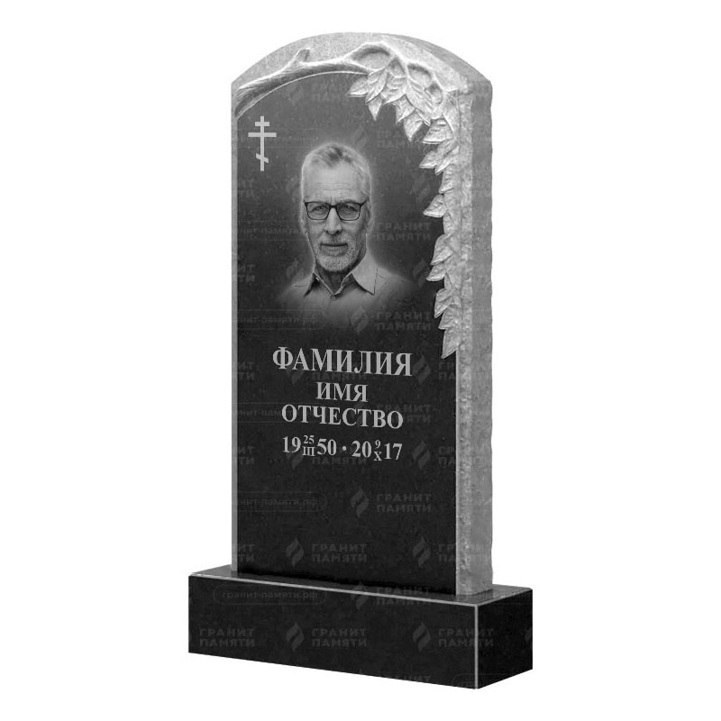 Памятники из гранита с деревом в Альметьевске | Гранитный памятник ФГ-107