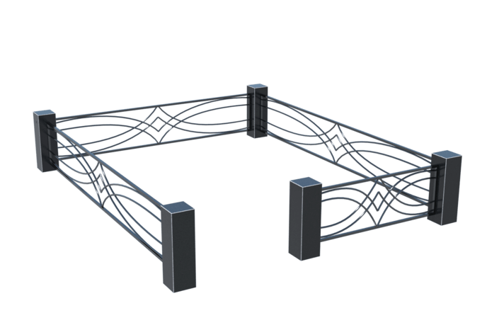 Цоколи на могилу в Альметьевске | Цоколь на могилу №0047