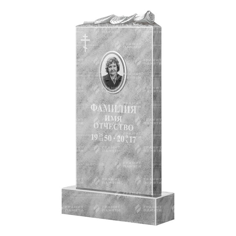 Памятники из мрамора в Альметьевске | Мраморный памятник ФМ-105