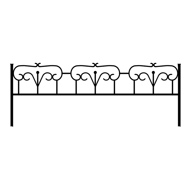Металлические оградки, столы, скамейки в Альметьевске | Оградка №2