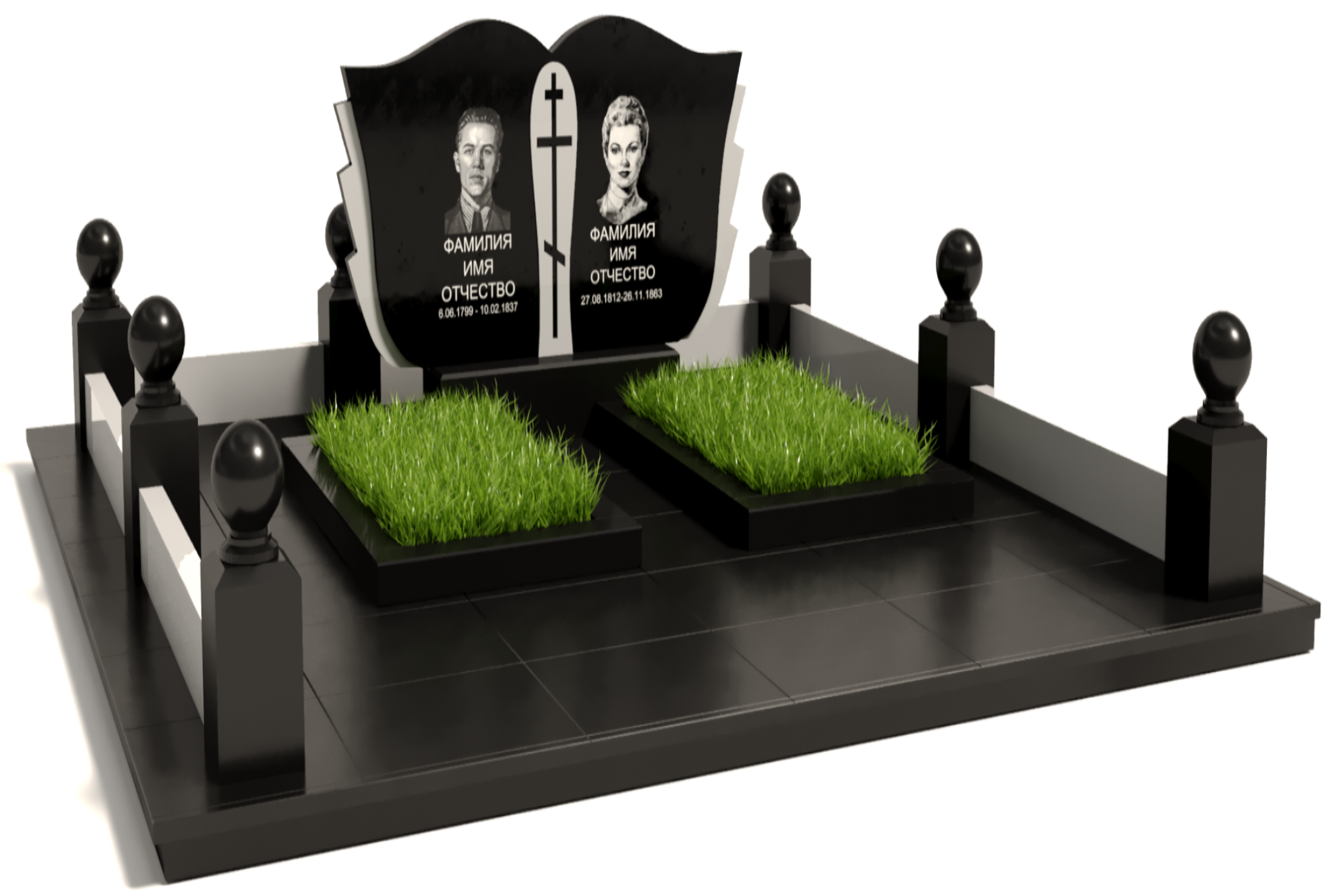 Двойные мемориальные комплексы в Альметьевске | Мемориальный комплекс №10