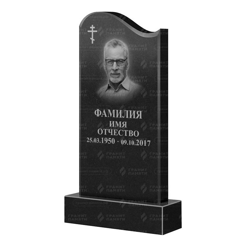 Памятники из гранита классические в Альметьевске | Гранитный памятник ФГ-141