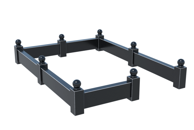 Цоколи на могилу в Альметьевске | Цоколь на могилу №0030