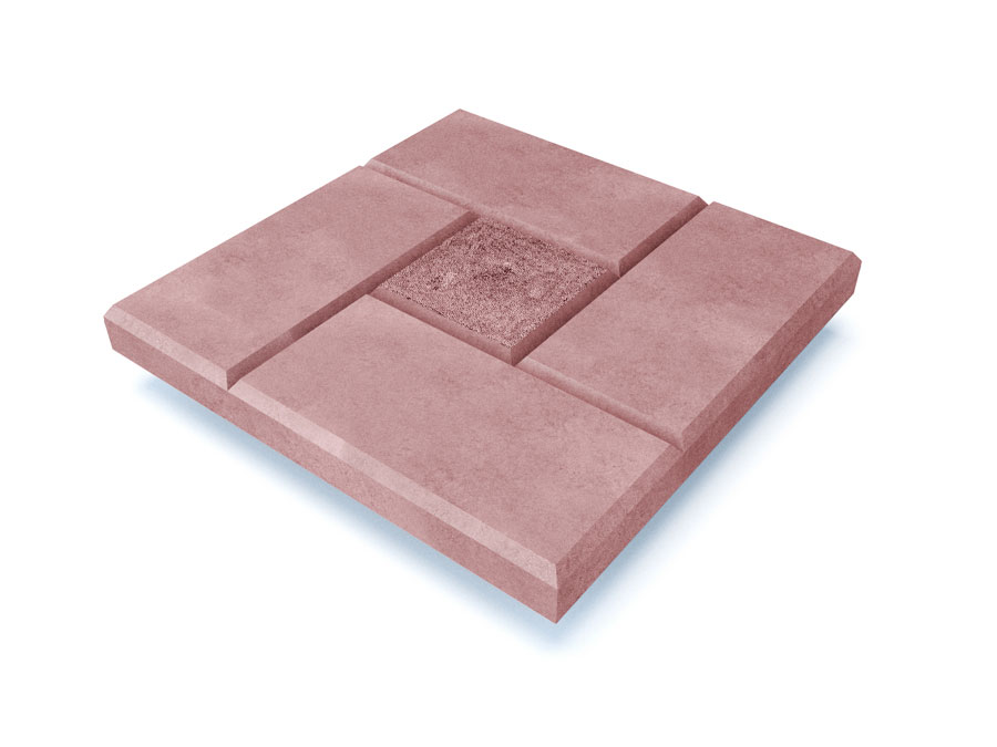 Плитка для облицовки памятников в Альметьевске | Тротуарная плитка красная