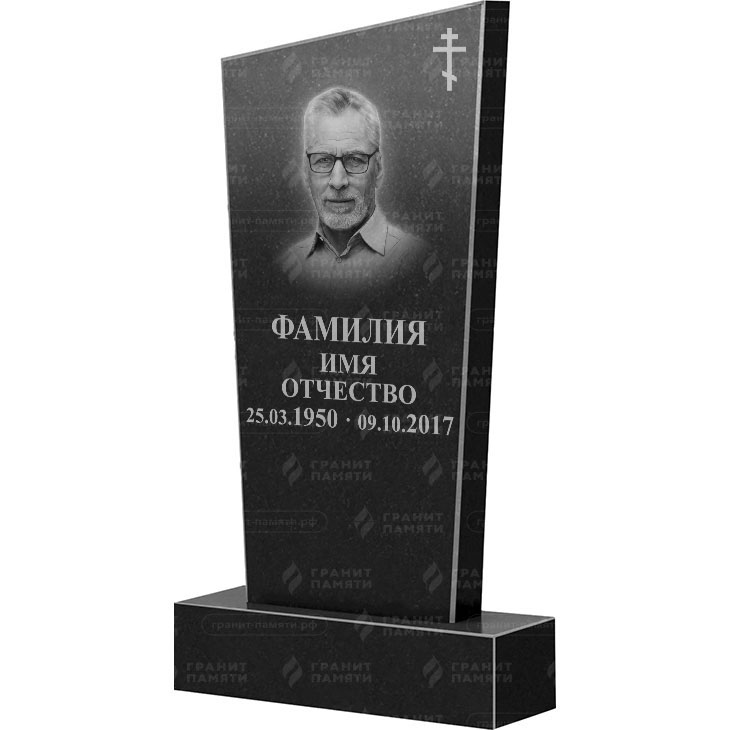 Гранитные памятники в Альметьевске | Гранитный памятник ФГ-003