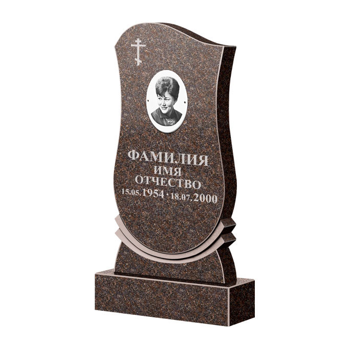 Гранитные памятники в Альметьевске | Памятник из гранита Елизовский ФГЦ-056