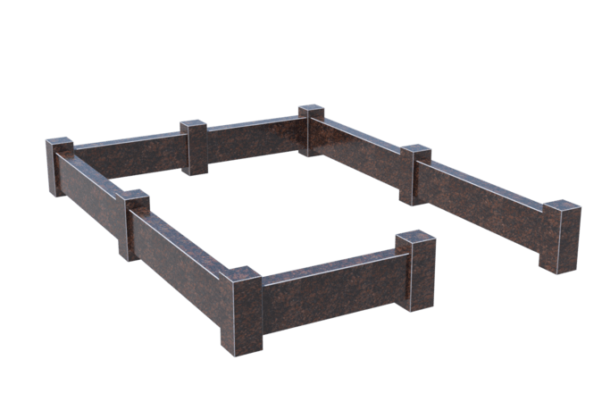 Цоколи на могилу в Альметьевске | Цоколь на могилу №0034