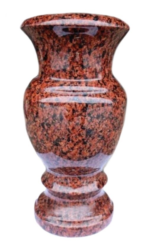 Вазы из камня в Альметьевске | Ваза гранитная «Цветная»