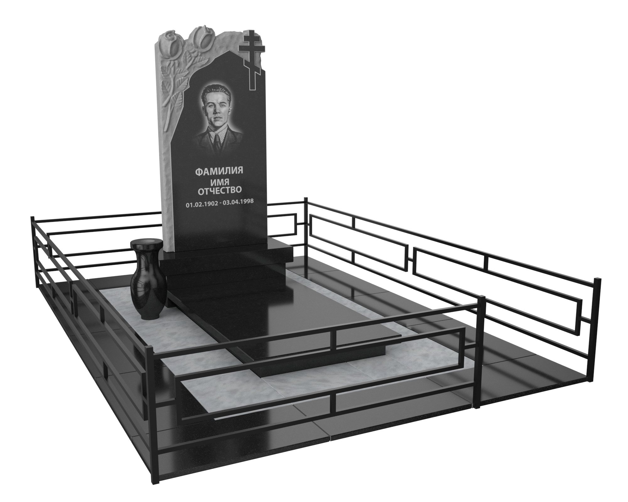 Одинарные мемориальные комплексы в Альметьевске | Мемориальный комплекс №28