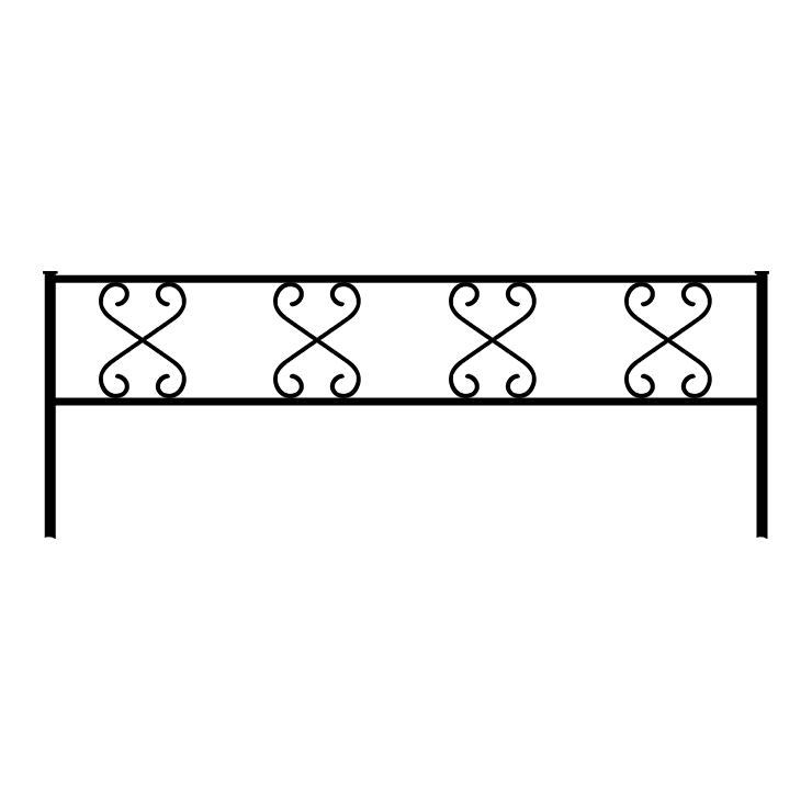 Металлические оградки, столы, скамейки в Альметьевске | Оградка №1