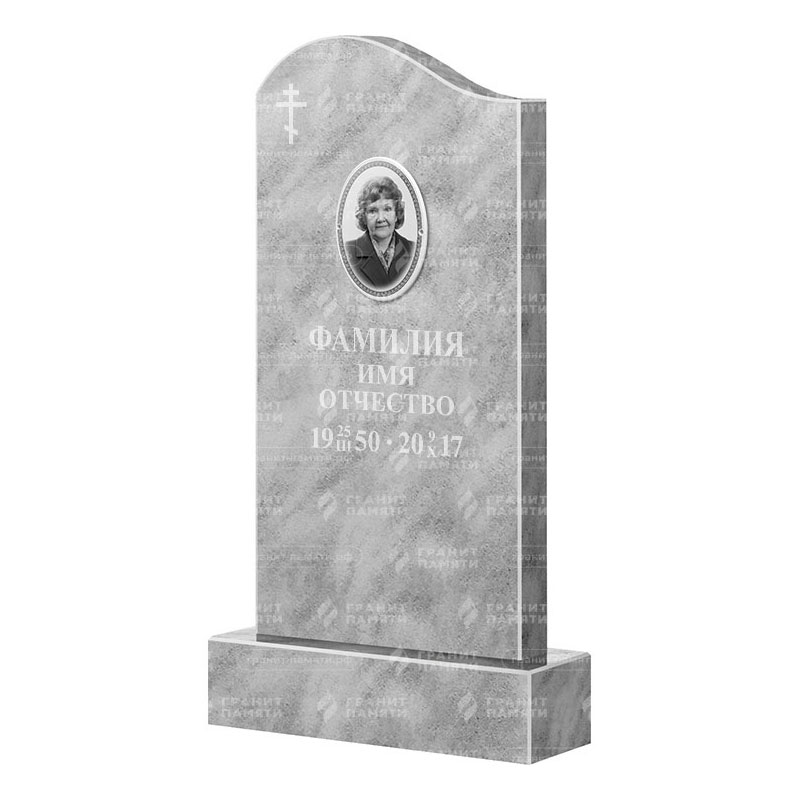Бюджетные памятники в Альметьевске | Мраморный памятник ФМ-030