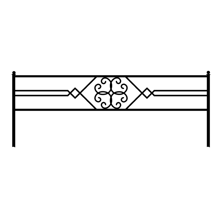 Кованые изделия в Альметьевске | Кованая оградка ОГ.003