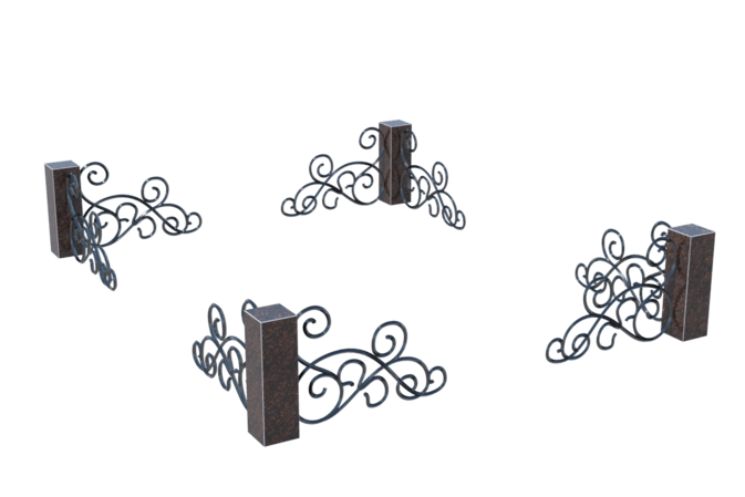 Цоколи на могилу в Альметьевске | Цоколь на могилу №0048