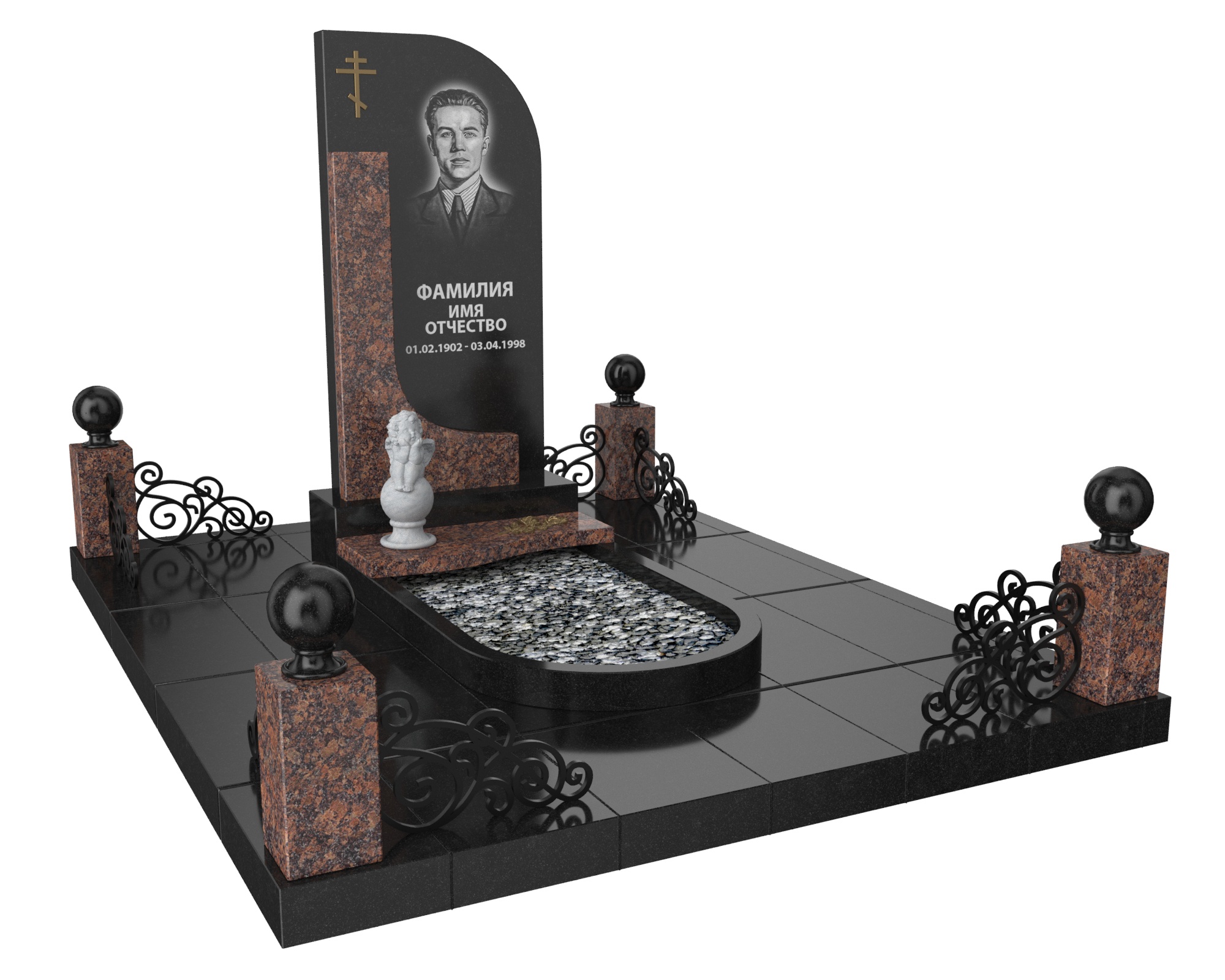 Одинарные мемориальные комплексы в Альметьевске | Мемориальный комплекс №24