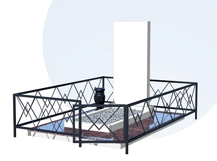 Оградки, столы, лавочки в Альметьевске